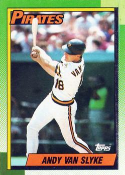 #775 Andy Van Slyke - Pittsburgh Pirates - 1990 Topps Baseball