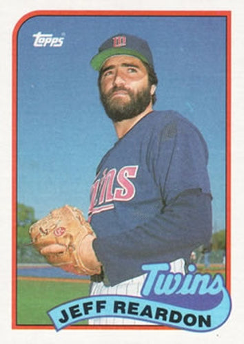 #775 Jeff Reardon - Minnesota Twins - 1989 Topps Baseball