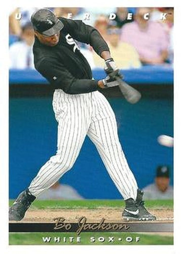 #775 Bo Jackson - Chicago White Sox - 1993 Upper Deck Baseball
