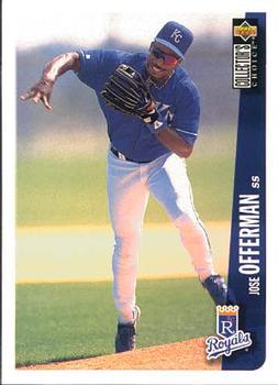 #775 Jose Offerman - Kansas City Royals - 1996 Collector's Choice Baseball