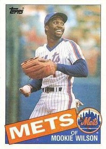 #775 Mookie Wilson - New York Mets - 1985 Topps Baseball