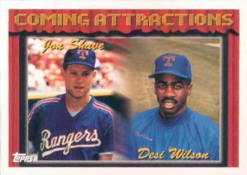 #775 Jon Shave / Desi Wilson - Texas Rangers - 1994 Topps Baseball