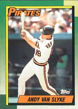 #775 Andy Van Slyke - Pittsburgh Pirates - 1990 O-Pee-Chee Baseball