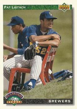 #775 Pat Listach - Milwaukee Brewers - 1992 Upper Deck Baseball