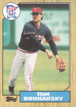 #776 Tom Brunansky - Minnesota Twins - 1987 Topps Baseball