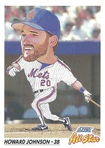 #776 Howard Johnson - New York Mets - 1992 Score Baseball