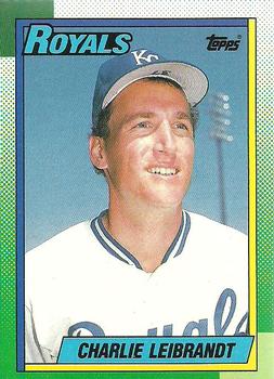 #776 Charlie Leibrandt - Kansas City Royals - 1990 Topps Baseball