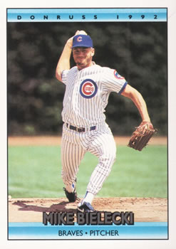 #776 Mike Bielecki - Atlanta Braves - 1992 Donruss Baseball