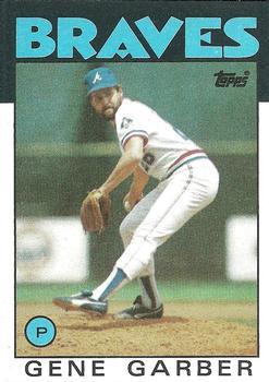 #776 Gene Garber - Atlanta Braves - 1986 Topps Baseball