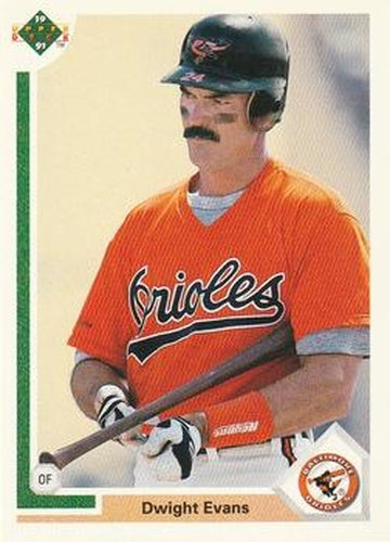 #776 Dwight Evans - Baltimore Orioles - 1991 Upper Deck Baseball