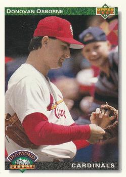 #777 Donovan Osborne - St. Louis Cardinals - 1992 Upper Deck Baseball