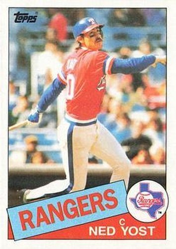 #777 Ned Yost - Texas Rangers - 1985 Topps Baseball