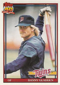#778 Danny Gladden - Minnesota Twins - 1991 O-Pee-Chee Baseball