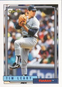 #778 Tim Leary - New York Yankees - 1992 O-Pee-Chee Baseball