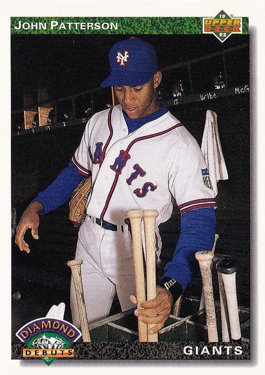 #778 John Patterson - San Francisco Giants - 1992 Upper Deck Baseball