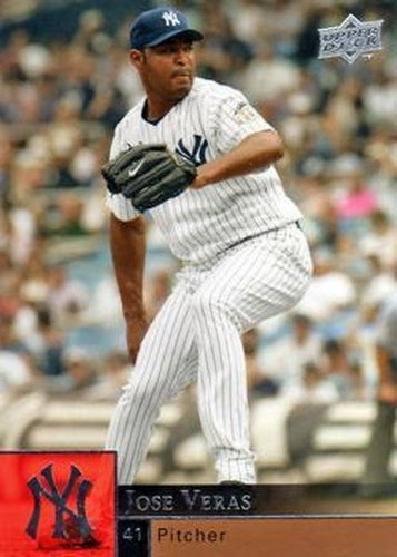 #778 Jose Veras - New York Yankees - 2009 Upper Deck Baseball