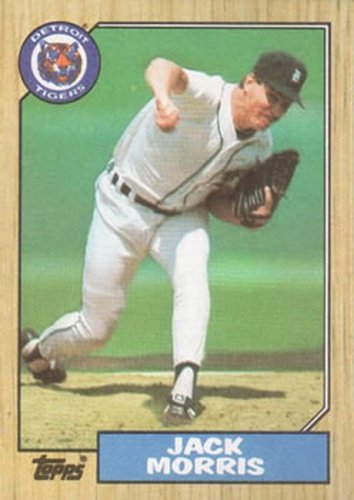 #778 Jack Morris - Detroit Tigers - 1987 Topps Baseball