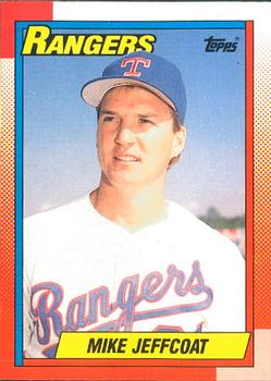 #778 Mike Jeffcoat - Texas Rangers - 1990 O-Pee-Chee Baseball