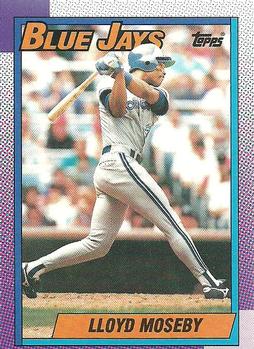 #779 Lloyd Moseby - Toronto Blue Jays - 1990 Topps Baseball