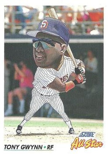 #779 Tony Gwynn - San Diego Padres - 1992 Score Baseball