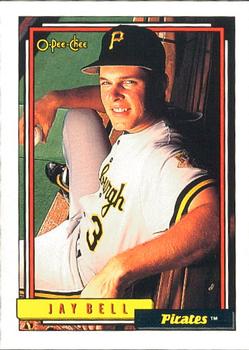 #779 Jay Bell - Pittsburgh Pirates - 1992 O-Pee-Chee Baseball