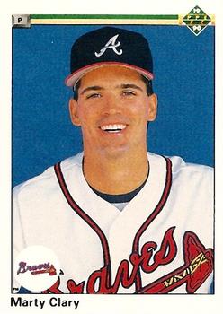 #779 Marty Clary - Atlanta Braves - 1990 Upper Deck Baseball