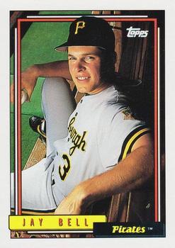 #779 Jay Bell - Pittsburgh Pirates - 1992 Topps Baseball