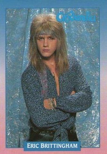 #77 Eric Brittingham - 1991 Brockum Rock Cards