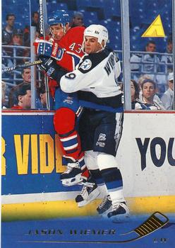 #77 Jason Wiemer - Tampa Bay Lightning - 1995-96 Pinnacle Hockey
