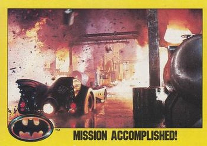 #177 Mission Accomplished! - 1989 Topps Batman