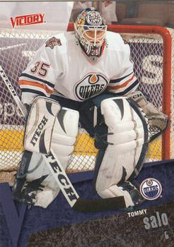 #77 Tommy Salo - Edmonton Oilers - 2003-04 Upper Deck Victory Hockey