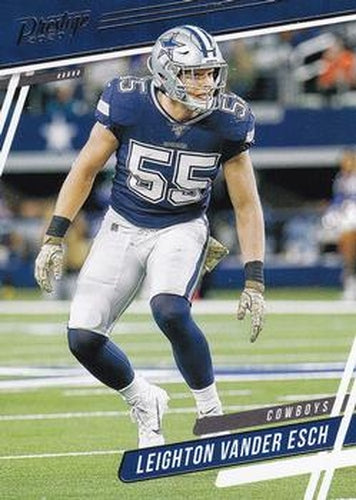 #77 Leighton Vander Esch - Dallas Cowboys - 2020 Panini Prestige Football