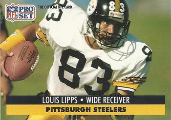 #277 Louis Lipps - Pittsburgh Steelers - 1991 Pro Set Football