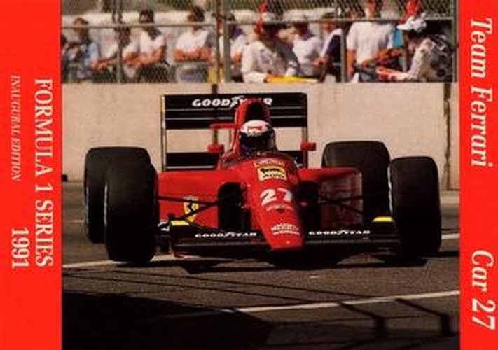 #77 Alain Prost - Ferrari - 1991 Carms Formula 1 Racing