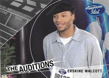 #77 Erskine Walcott - 2004 Fleer American Idol Season 3