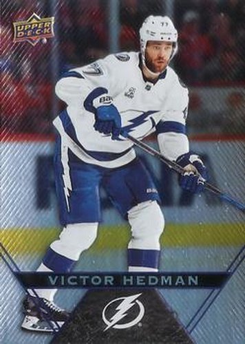 #77 Victor Hedman - Tampa Bay Lightning - 2018-19 Upper Deck Tim Hortons Hockey
