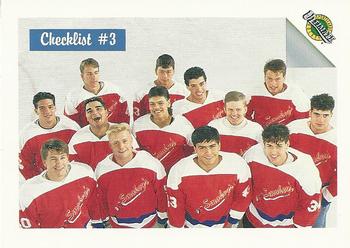#77 Third and Fourth Rounds Group Shots - No Team - 1991 Ultimate Draft Hockey