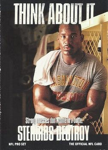 #377 Charles Mann - Washington Redskins - 1991 Pro Set Football