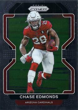 #77 Chase Edmonds - Arizona Cardinals - 2021 Panini Prizm Football