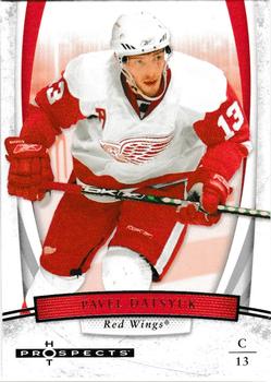 #77 Pavel Datsyuk - Detroit Red Wings - 2007-08 Fleer Hot Prospects Hockey