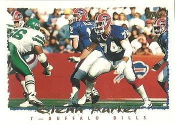 #77 Glenn Parker - Buffalo Bills - 1995 Topps Football