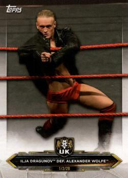 #77 Ilja Dragunov / Alexander Wolfe - 2020 Topps WWE NXT Wrestling