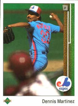 #377 Dennis Martinez - Montreal Expos - 1989 Upper Deck Baseball