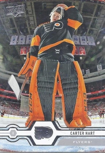 #77 Carter Hart - Philadelphia Flyers - 2019-20 Upper Deck Hockey