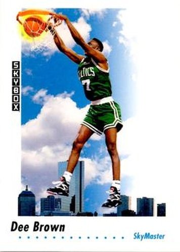 #577 Dee Brown - Boston Celtics - 1991-92 SkyBox Basketball