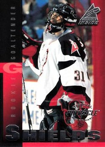 #77 Steve Shields - Buffalo Sabres - 1997-98 Pinnacle Inside Hockey