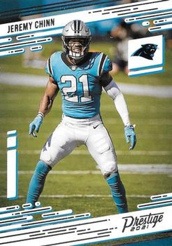 #77 Jeremy Chinn - Carolina Panthers - 2021 Panini Prestige Football
