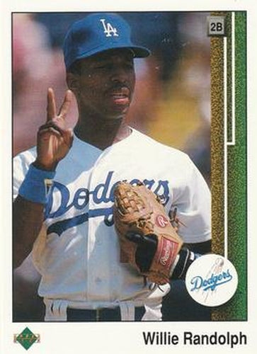 #777 Willie Randolph - Los Angeles Dodgers - 1989 Upper Deck Baseball