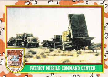 #77 Patriot Missile Command Center - 1991 Topps Desert Storm