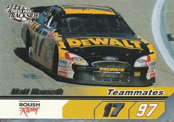 #77 Matt Kenseth - Roush Racing - 2002 Press Pass Trackside Racing
